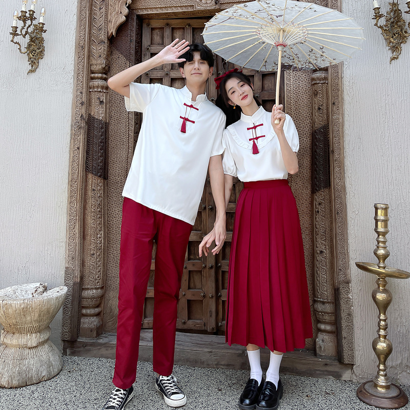 Class Uniforms, College-Style Summer Chorus Recital Costumes, Junior High School and High School Students' Graduation Season Sports Uniforms Set
