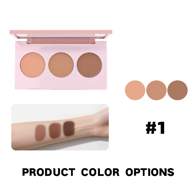 Universal Makeup Palette - Highlighter Matte & Side Contour Concealer And Shadow Beauty Cosmetics Set For All Skin Types_voghion.com