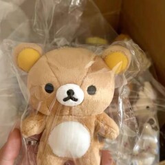 轻松熊rilakkuma新款新版基础款超软SS号公仔玩偶挂件日系可爱