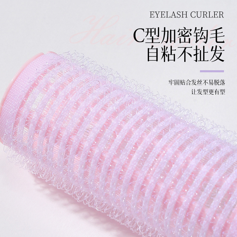 LMLTOP Doble capa de plástico rizador de cabello 3 paquetes autoadhesivo rizador de cabello de aire rizador de cabello de fijación LLT11