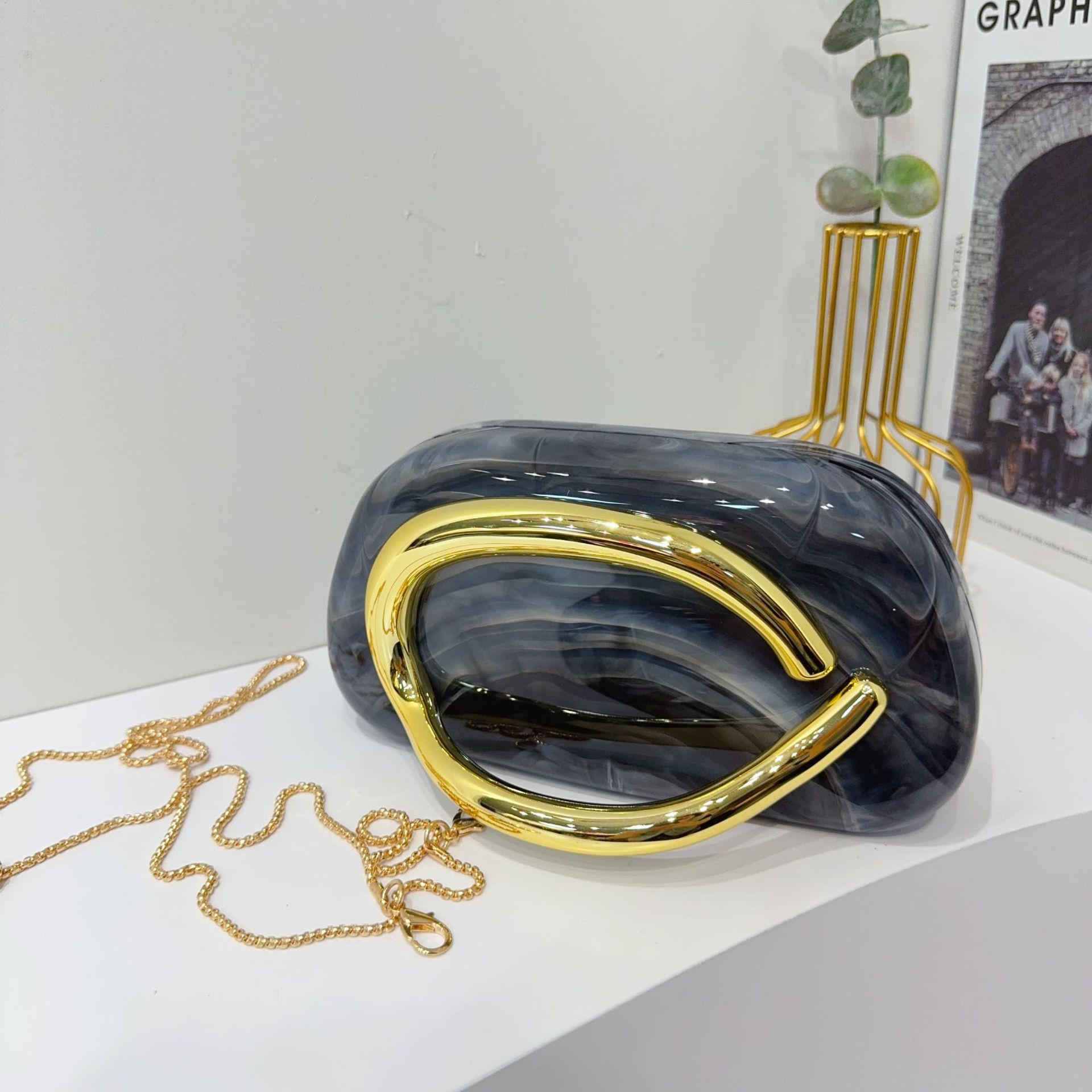 Black, marble
