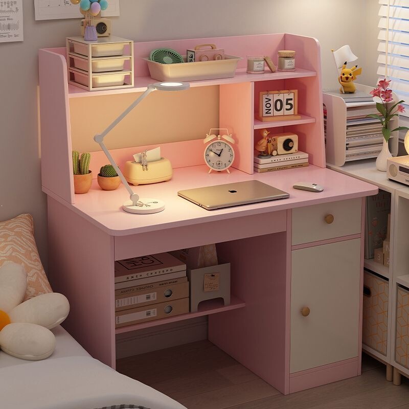 Modern Minimalist Children's Study Table, Home Office Computer Desk, Student Writing Desk, Newly Upgraded Multifunctional Desk