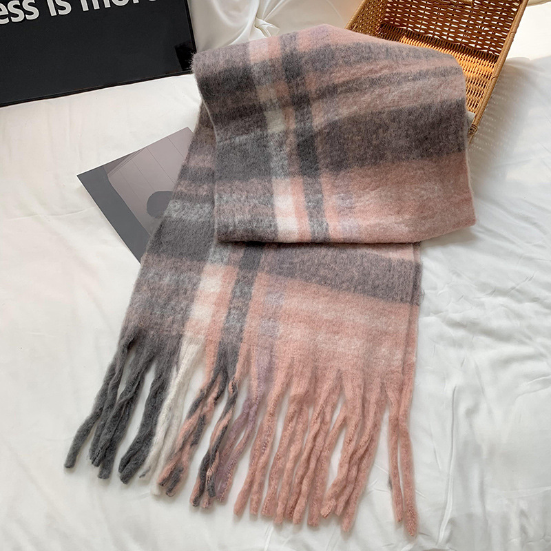 Bufandas de punto gruesas bufandas de invierno de alta calidad bufandas de cuello cálidas bufandas de caballo