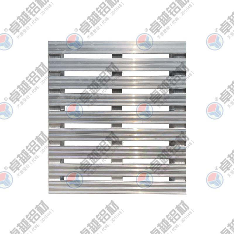 批发铝合金托盘 防滑单面铝合金托盘仓库川字型托盘生产工厂