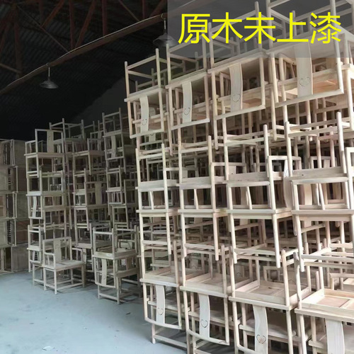 Wholesale solid wood chairs, Chinese-style office, hotel, retro round chairs, master chairs, living room, classical tea chairs, dining chairs, home use