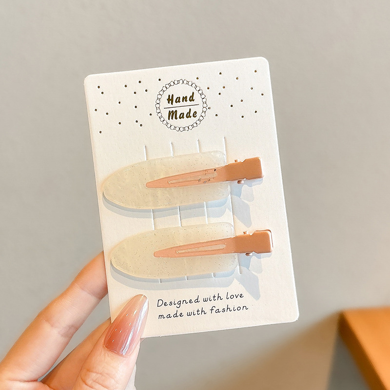 Dopamina adorable clip de cabello para mujeres 2025 nuevo clip lateral de alta gama clip lateral frisa clip de cabello clip de cabello tocado