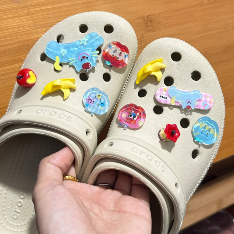 Xiaohongshu 同じスタイル KT 猫靴フラワーアクセサリー diy 取り外し可能適応ワニ靴猫靴フラワーシューズバックル靴アクセサリー|undefined