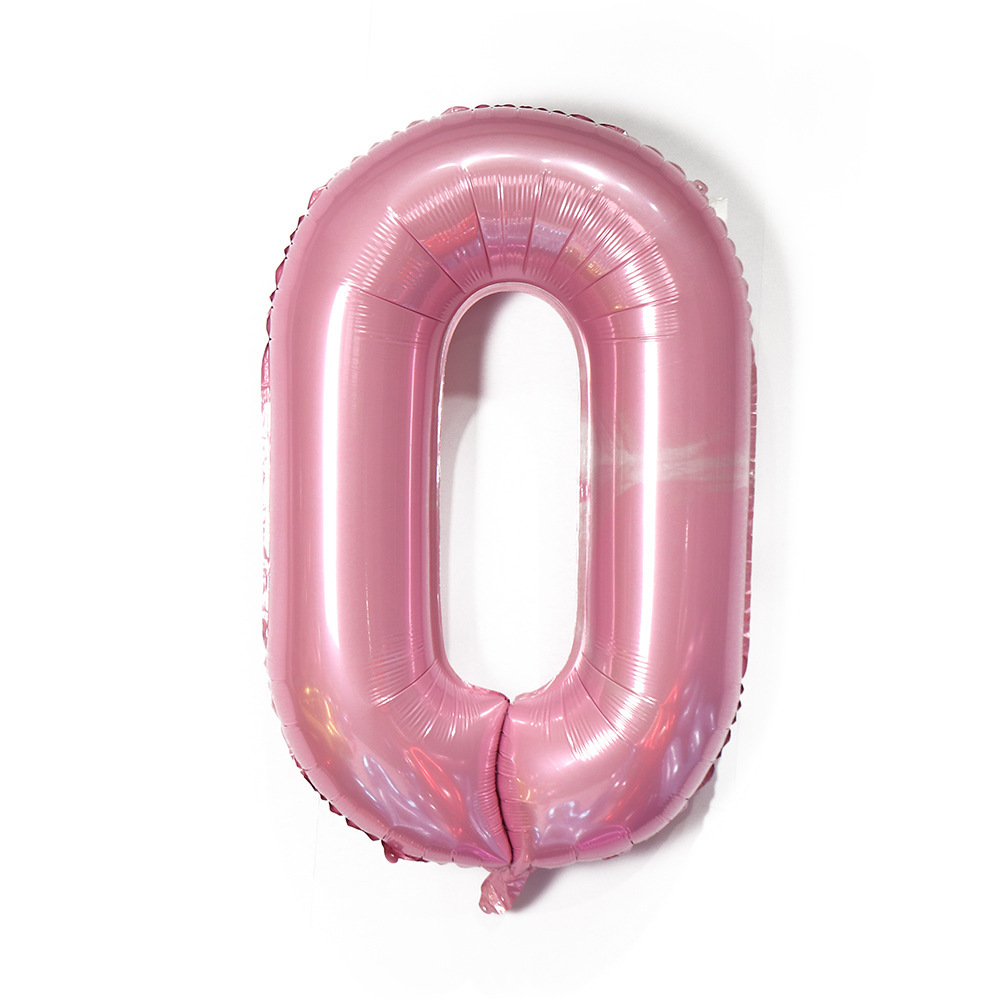 Aluminum, Aluminum Film Material Birthday Festival Birthday Number Candy Aluminum Aluminum Film Birthday Balloon Ball Party Supplies Balloons
