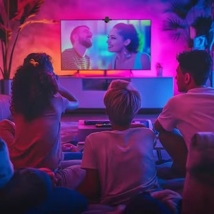 Screen Light Synchronization Tv Tv Background Decoration Led Light Cross-Border Magic App Computer Screen Camera Color Picker