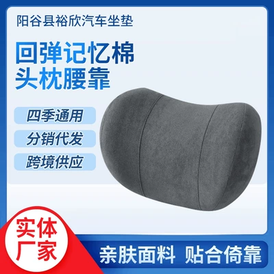 Foam Support Car Headrest Economical: Headrest - carbon-black-271220