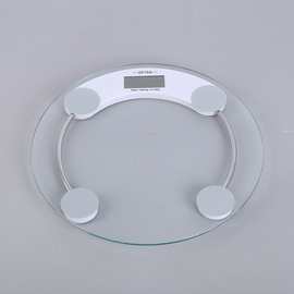 透明体重秤电子人体秤精准健康秤钢化玻璃体重计礼品秤耐用称重秤
