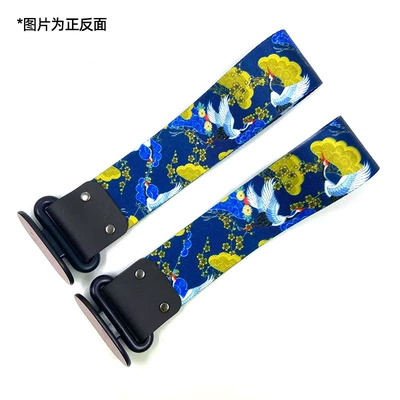 Trailer rope/net/strap: Decoration Polyester Digital Printing - crane