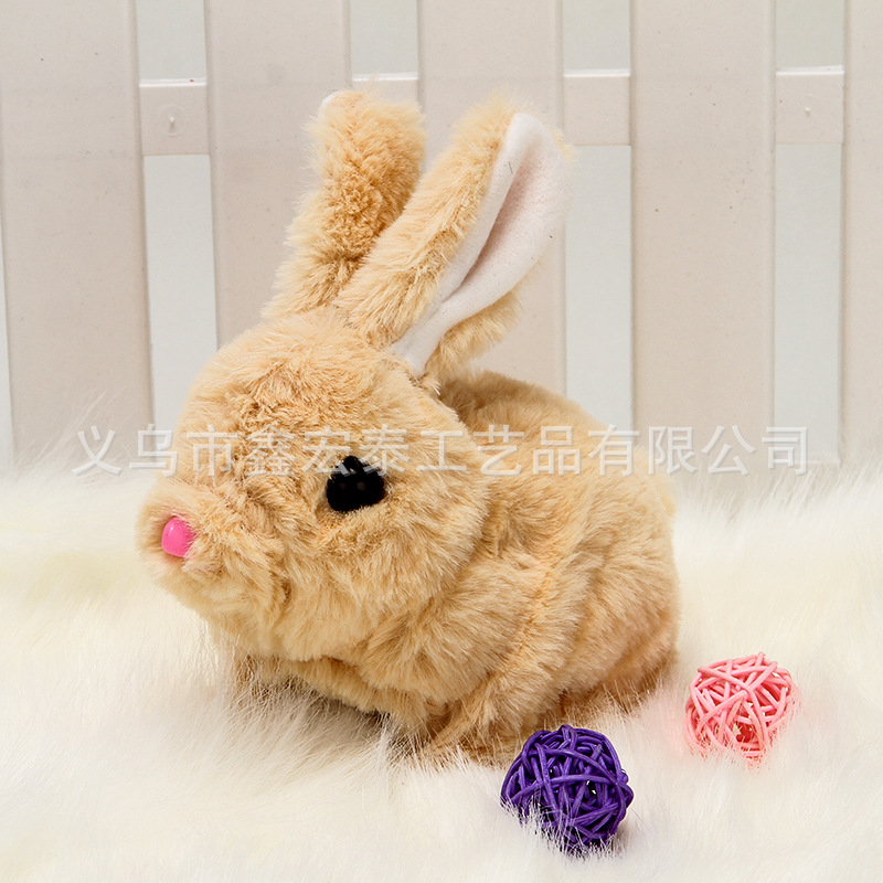 Perro eléctrico perro robot de simulación de felpa 1-3 cachorro de tierra gatito puesto juguetes para niños puesto electrónico de mascotas al por mayor