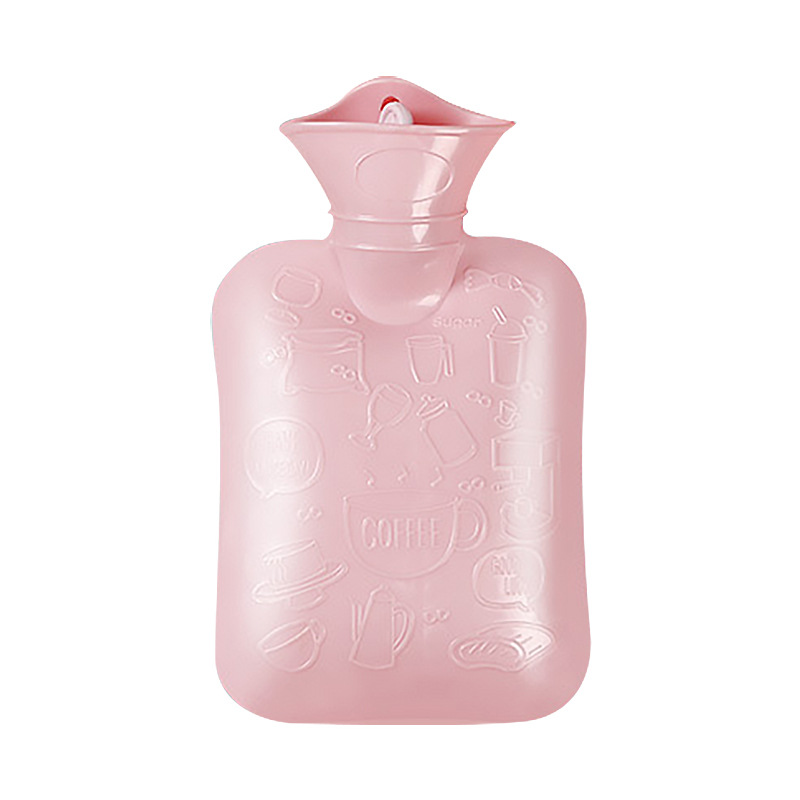 Le Xueer botella de agua caliente de PVC de alta densidad inyección de agua hogar a prueba de explosiones gran riego tallado calentador de manos de plástico personalizado