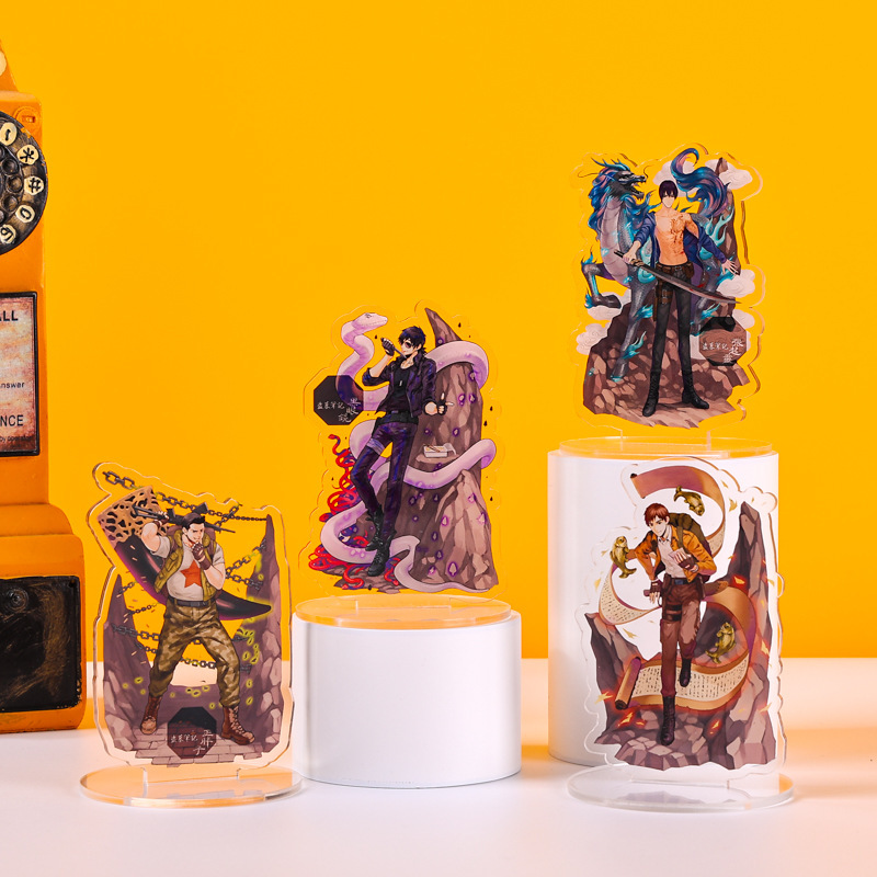 アニメアクリル観覧車スタンド回転木馬海賊船装飾品透明シェーカースター漫画周辺機器|undefined