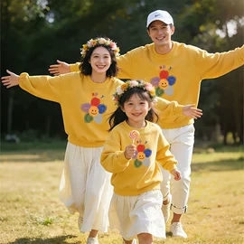 亲子装;童卫衣;童T恤