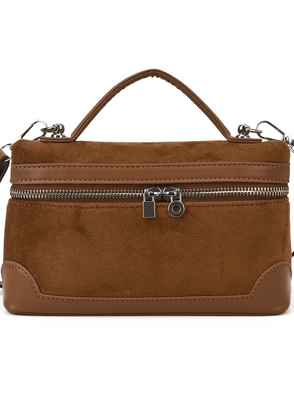 Bolso de mujer 2025 nueva moda caja de mano bolso cuadrado de alta calidad color retro versátil bolso de mochila