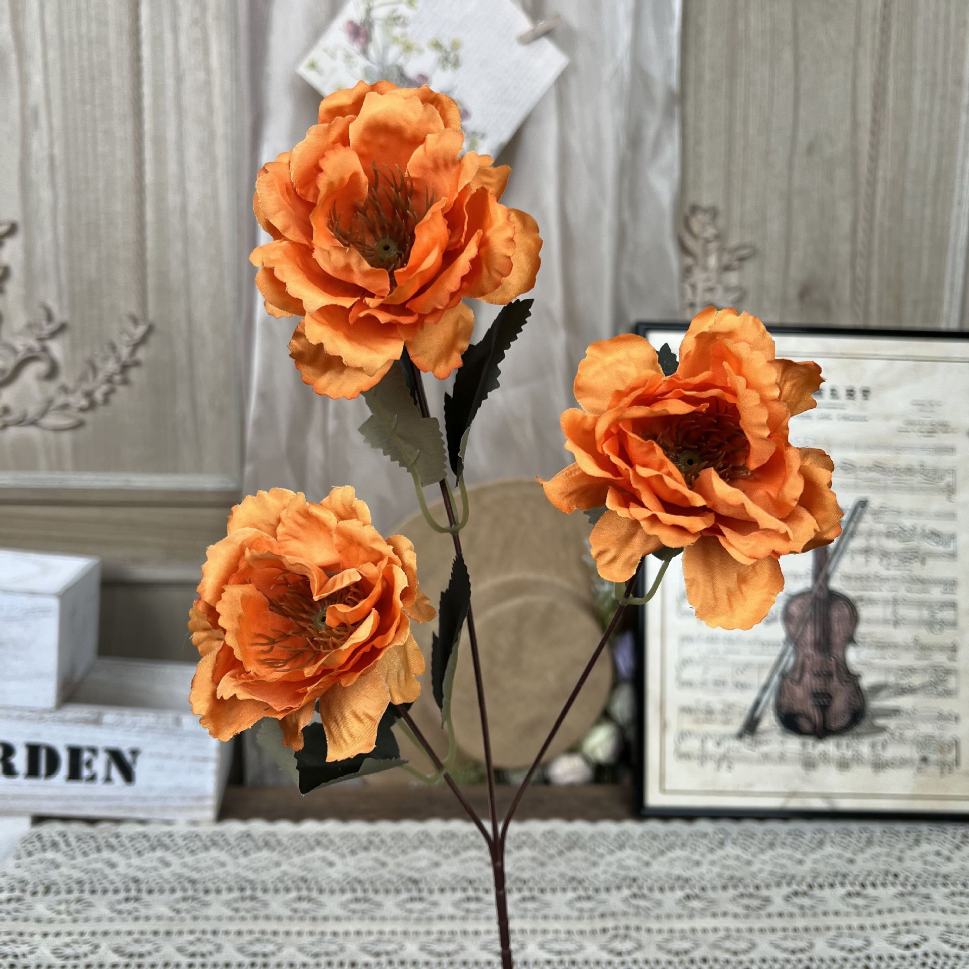 Y-3 헤드 Gardenia-오렌지