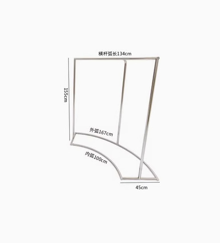 [중공형] 원형관 스테인레스 스틸 155 높이