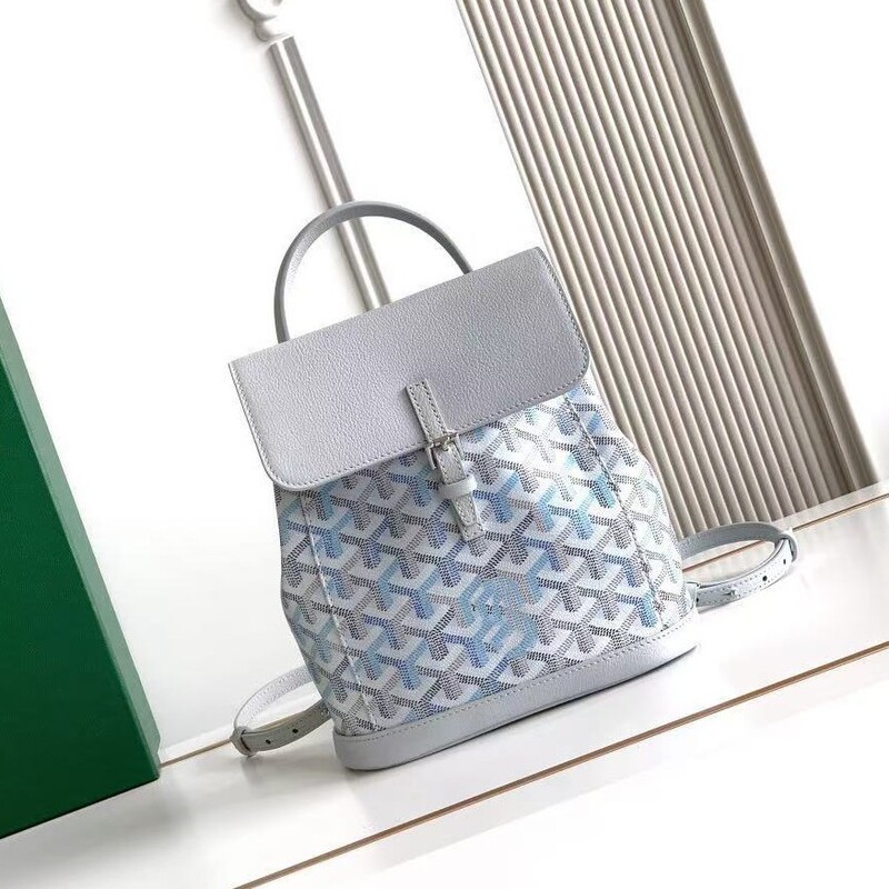 Goyard Mini New Model Backpack Dog Tooth School Bag Y Brand Letter Backpack Alpinmini Second Generation Guangzhou Supply Goyard Mini New Model Backpack Dog Tooth School Bag Y Brand Letter Backpack Alpinmini Second Generation Guangzhou Supply