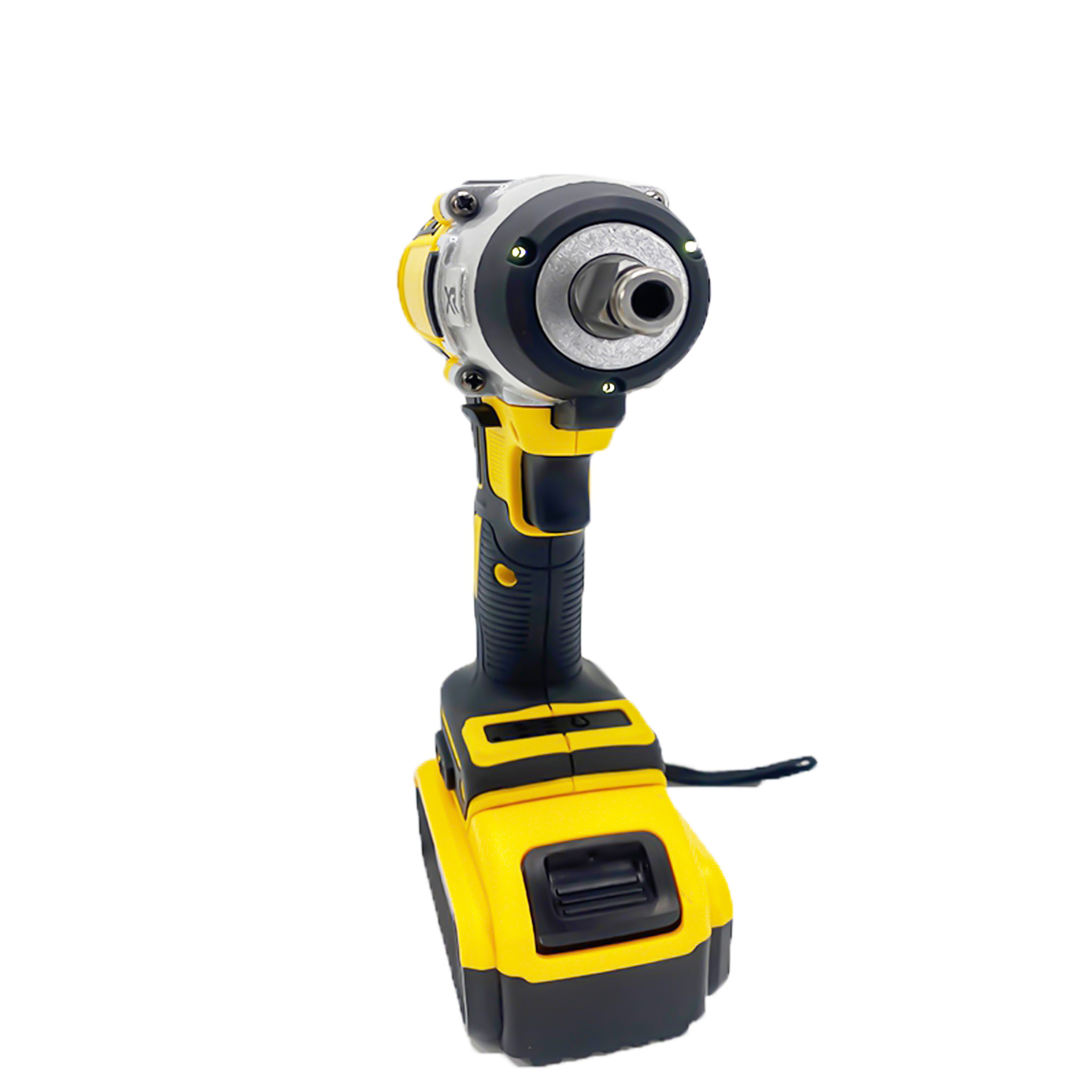 Llave eléctrica sin escobillas gran par destornillador impacto pistola de aire llave coche andamios carpintería litio eléctrica