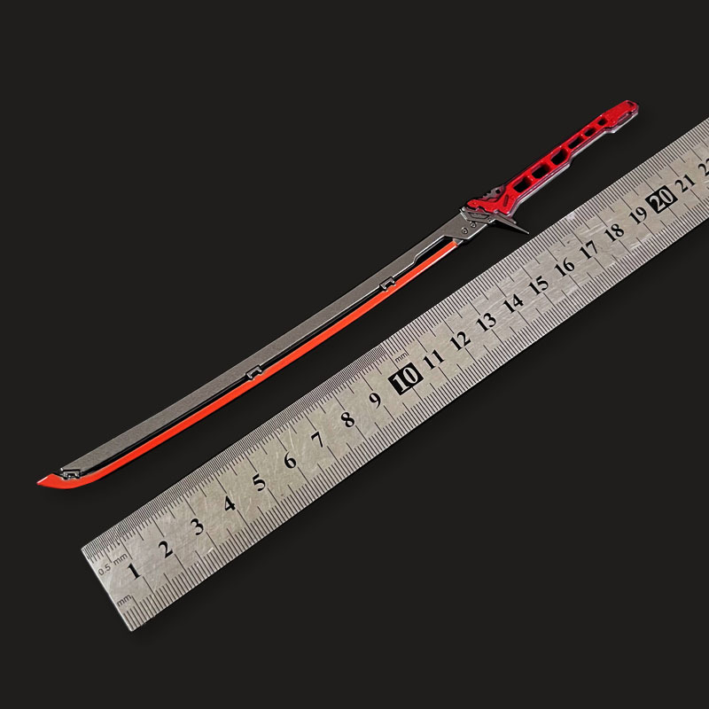 暗区赛博朋克2077热能武士剑武器模型合金兵器摆件刀剑玩具周边|undefined