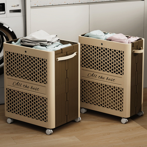 Dirt laundry basket with foldable large capacity bathroom storage dirty clothes hamper for the bathroom to put dirty clothes magic tool