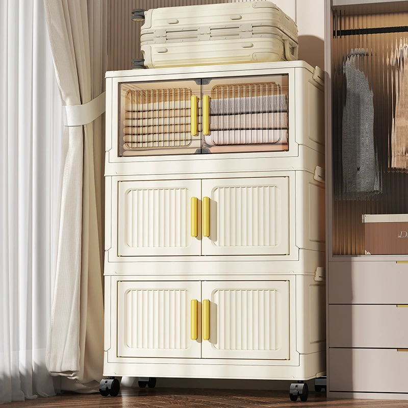 50-70 шкафчик для хранения одежды Шкаф шкаф складной многослойная гостиная закуски игрушки шкаф шкафчик