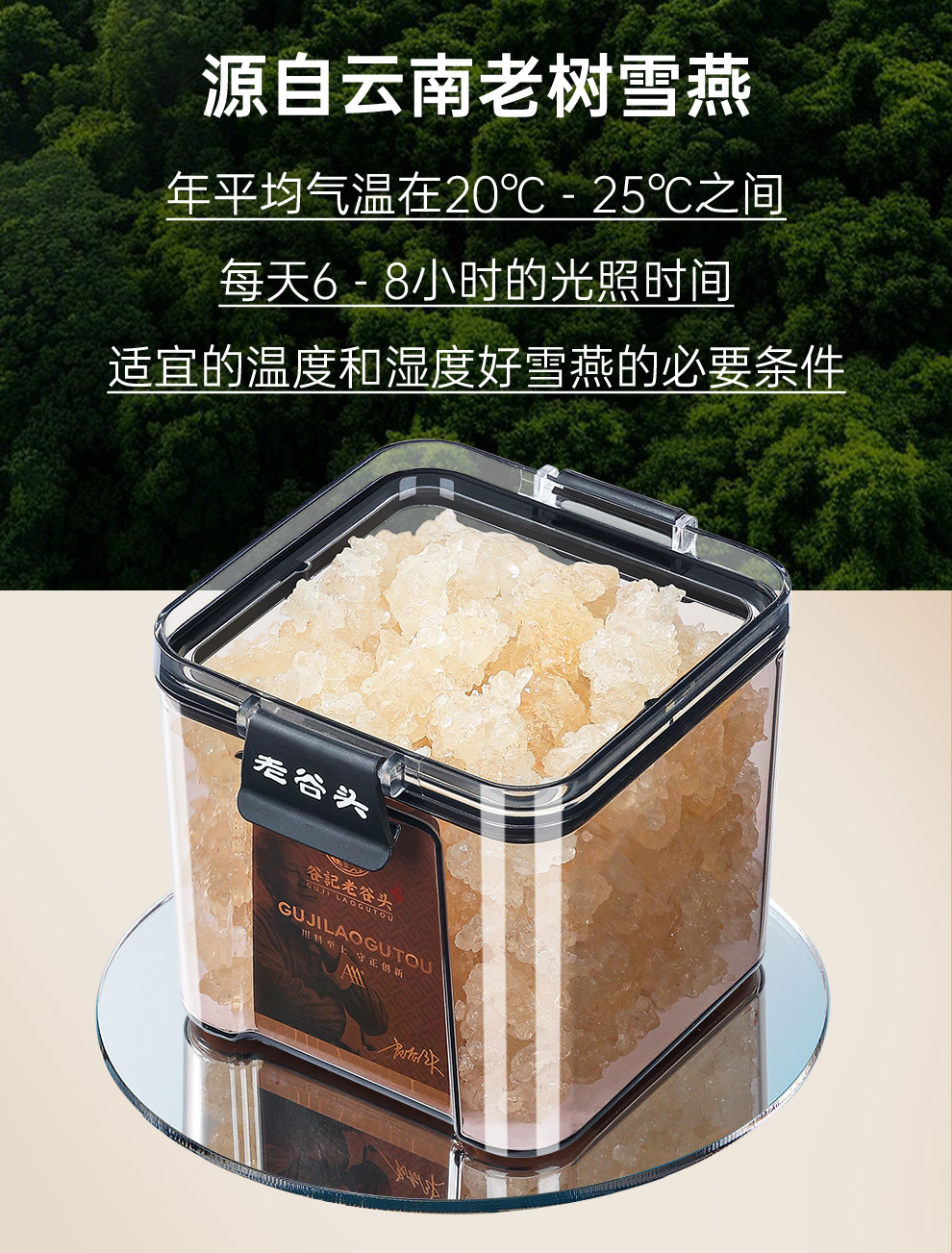 Yunnan Snow Lotus Gum Peach Gum and Soap Nut Rice Herbal Soup Pack 310g for Traditional Women's Wellness key features