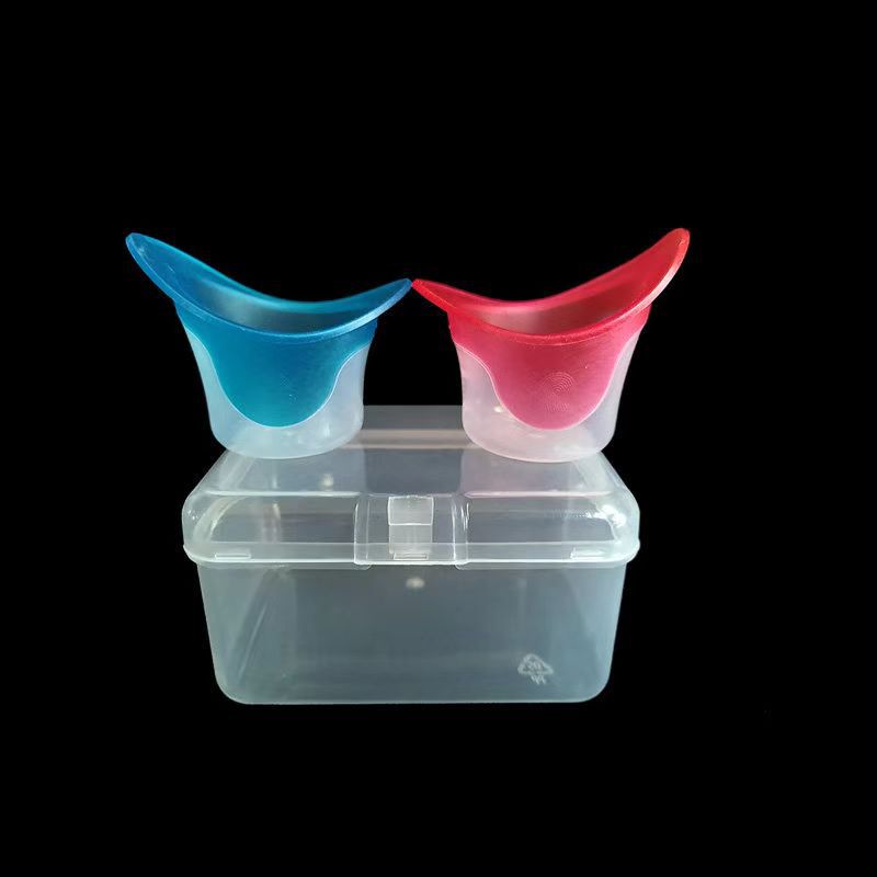 現物洗眼カップ2個セット収納ケース指紋双彩区分シリカゲル10ml看護神器洗眼液カップ|undefined
