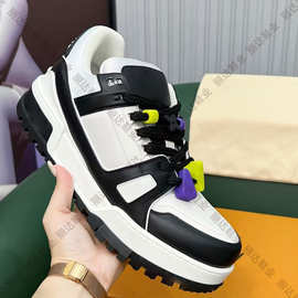 纯源驴家胖丁l外贸男女士面包鞋厚底老爹鞋百搭运动鞋情侣款板鞋