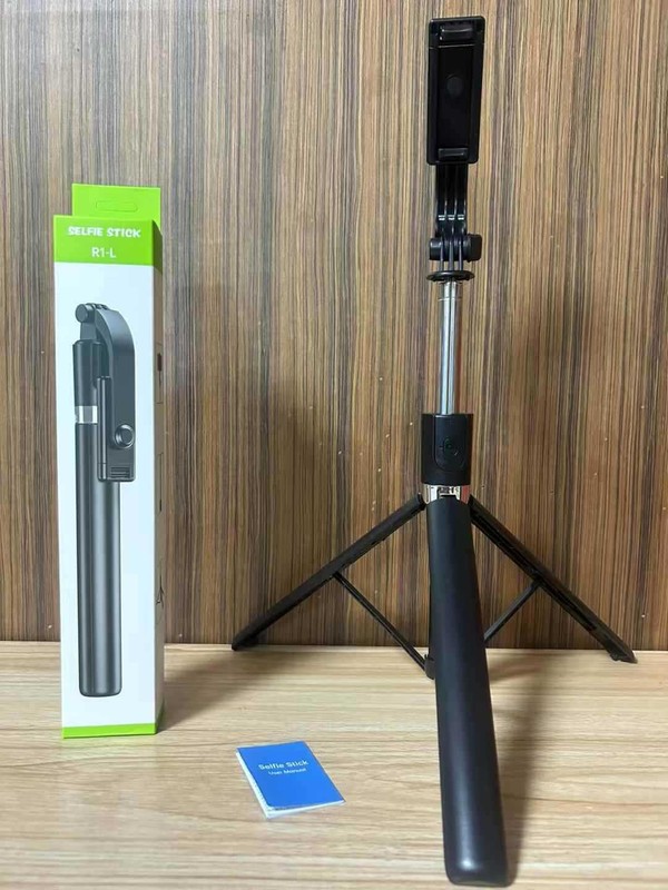 R1S-L1.7米带灯加长自拍杆 加长蓝牙自带遥控器三脚架旅游户外自|undefined