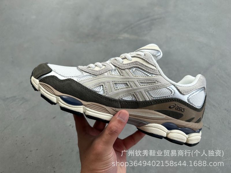 新しいクロスボーダーアーサー男性と女性の GEL-NYC 滑り止め耐摩耗性スプライシングメッシュ通気性スポーツランニングシューズ|undefined
