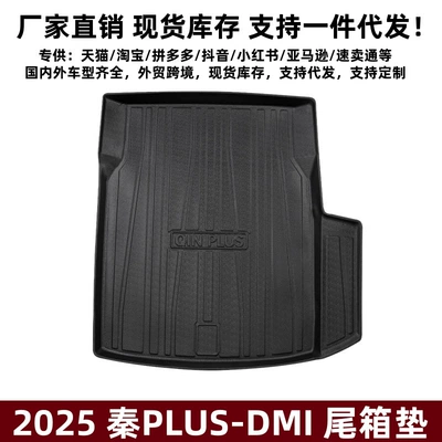 Suitable for 25 Qin Plus-Dmi Trunk Mats, Stereo High-Sided Anti-Scratch Modified Special Tpe Trunk Mats