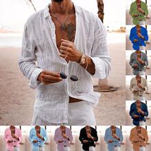 D 34805 Linen Long Sleeve Shirt ���鳤������羳����ͨ��