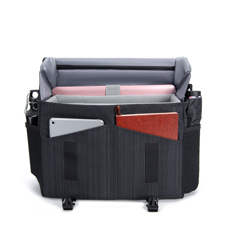 CWATCUN 홍콩 DSLR 카메라 가방 단일 어깨 디지털 카메라 가방 방수 캐주얼 카메라 가방 카메라 서류 가방