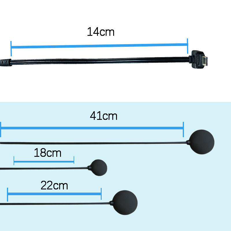 Y10 Motorcycle Electric Vehicle Helmet Headset Dedicated Audio Cable Speaker Cable Tc Interface Noise-Canceling Earphones for Delivery Service