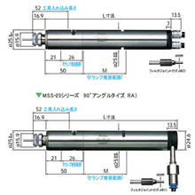 NSK气动主轴MSS-2506R/一体式气主轴/机床主轴/精密型动力头