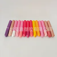 20ml блеск для губ губная помада PE шланг Упаковка косой рот соединенных шнурков бутылка 15ml губная помада блеск пластиковый шланг