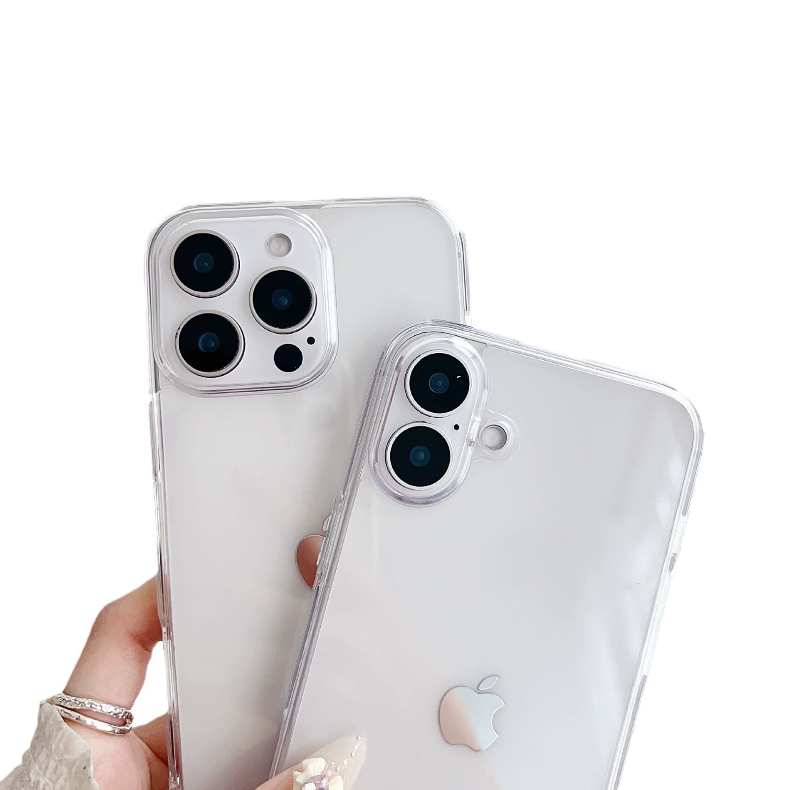 Совместимый акриловый чехол для телефона, iPhone 15 Pro