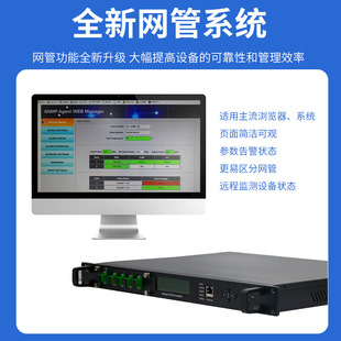 Factory Direct Supply Optical Amplifier Fiber Amplifier 4-Port Edfa 21Db Jdsu Laser
