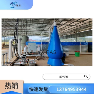 源头厂家现货工厂化养殖高效溶氧器 玻璃钢氧气锥氧气釜 增氧设备