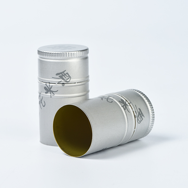 Venta de fábrica cubierta de aluminio antirrobo 3160 botella de vino blanco cubierta de aluminio cubierta de tornillo de vino arroz botella de vidrio de vino cubierta de plástico de aluminio image 5