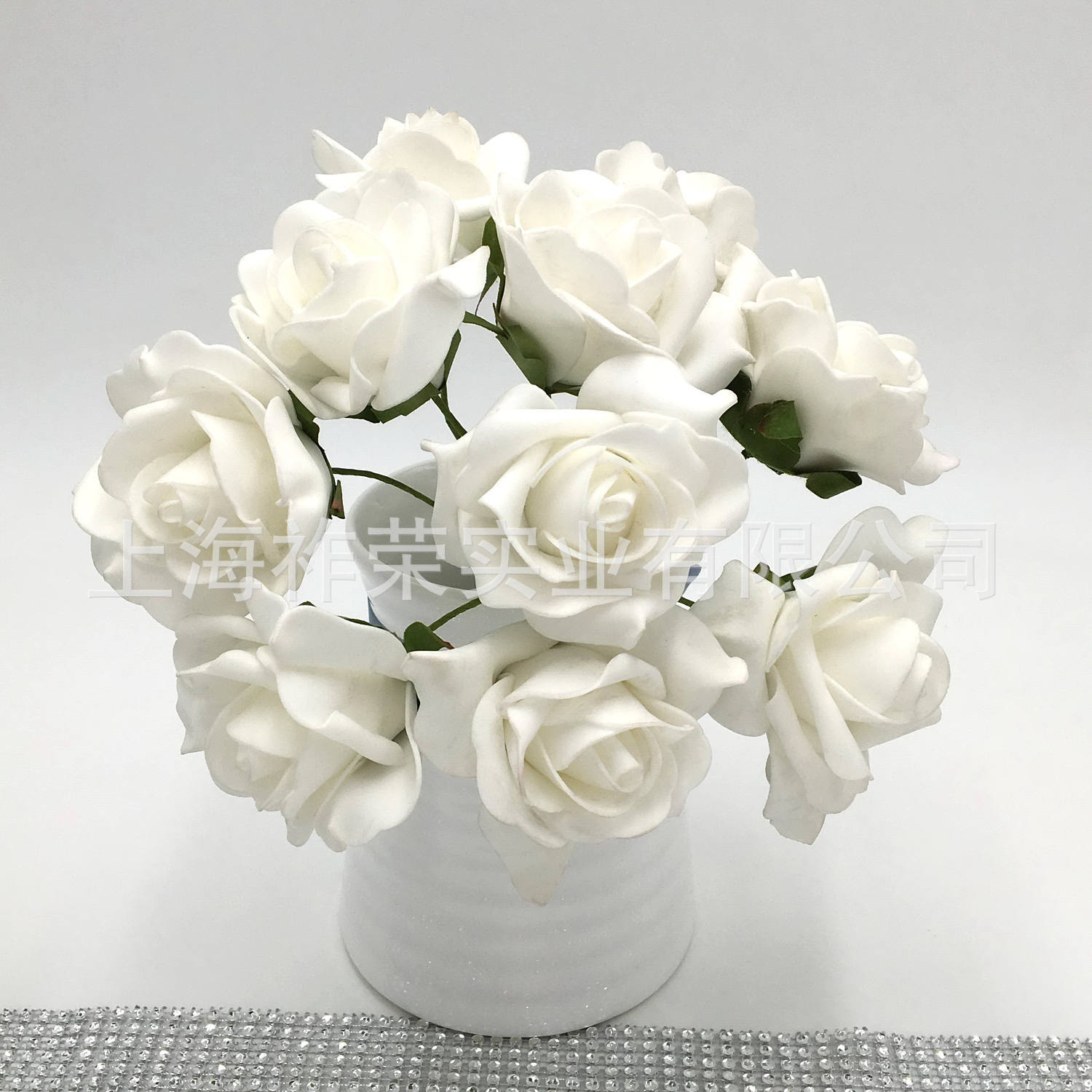 厂家直销 手工泡沫花 服装DIY辅料装饰