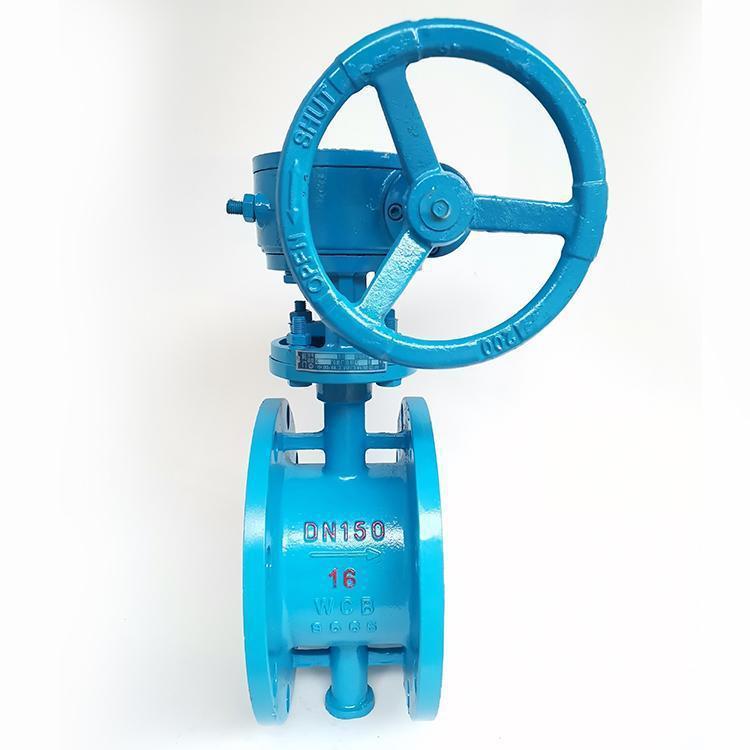 浙江南高供应 D343H-16C DN500 大口径硬密封蝶阀 D343