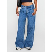 K 15270 High Waist Wide Leg Jeans �������ţ��ѝ �W���羳��