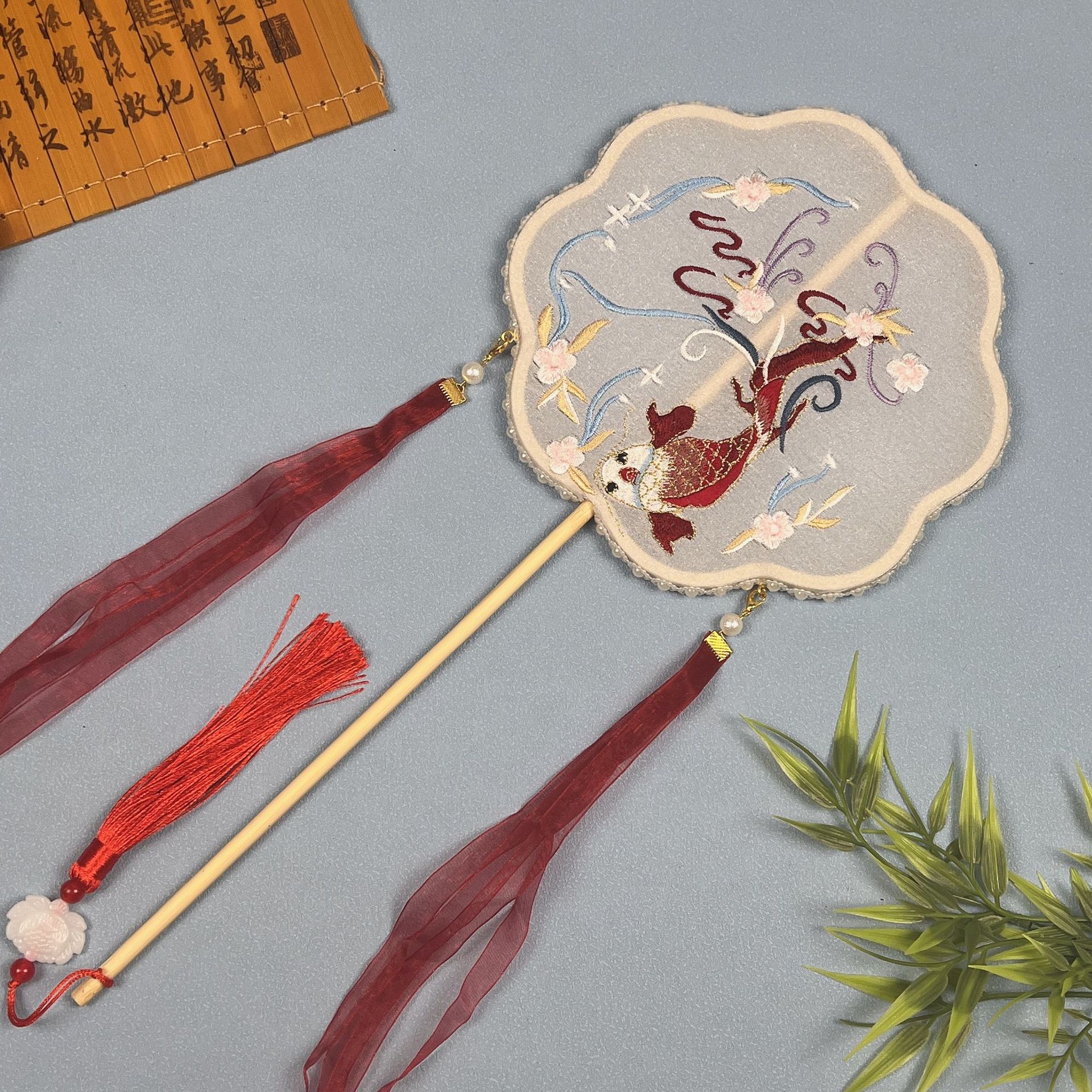 잉어 - 꽃잎 8개 - 중간 크기