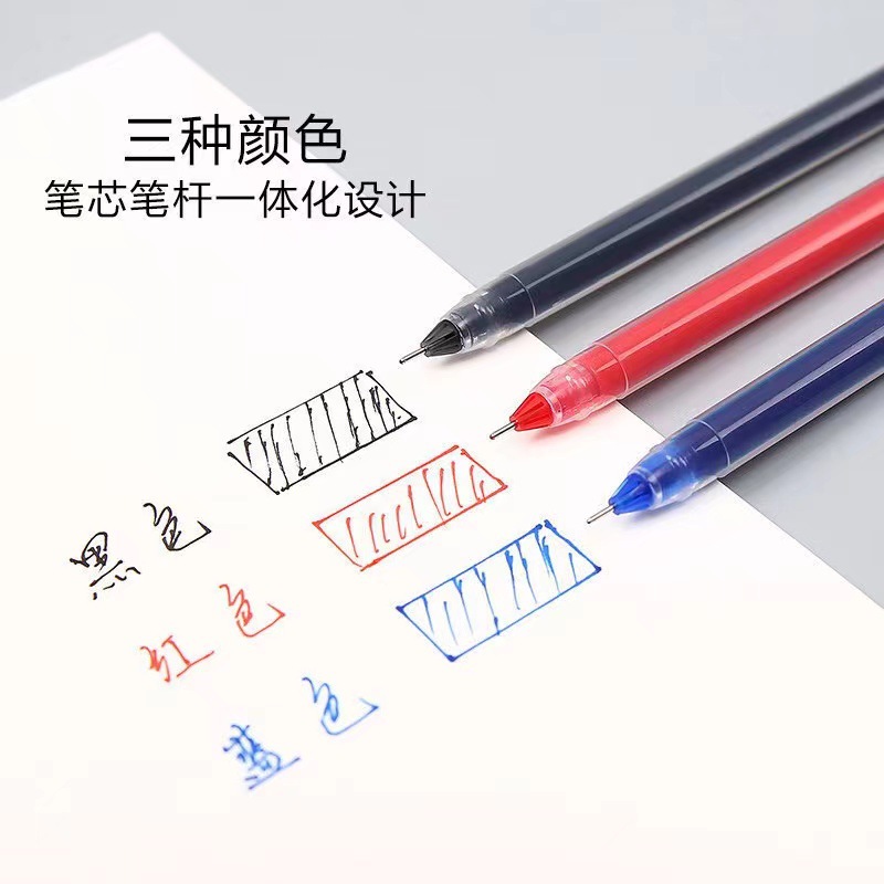 Juren Brand Large Capacity Source Factory Wholesale Direct Selling Signature Pens Full Needle 0.5mm Gel Pens