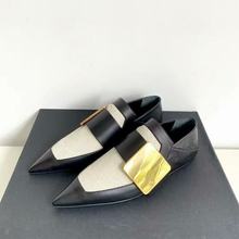 ���^��ЬŮ2025�¿��n��ƴɫƽ��Ь�\�ڰٴ�͹Ų��_һ�_��СƤЬ