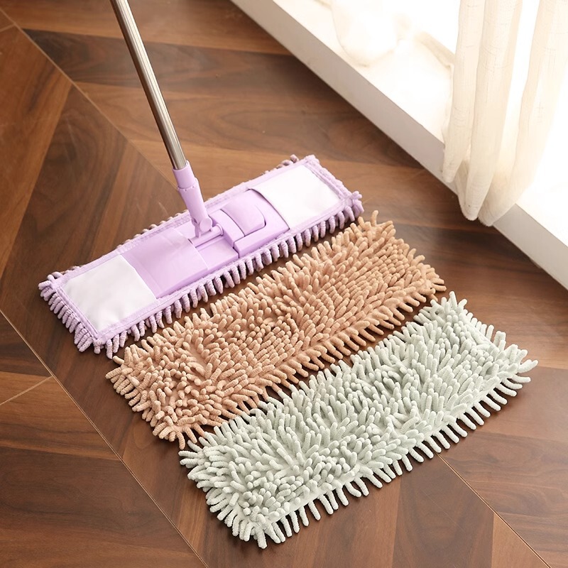 Household 360-degree Rotating Flat Mop Household Lazy Mop Clamping Mop Wood Floor Tile Mop